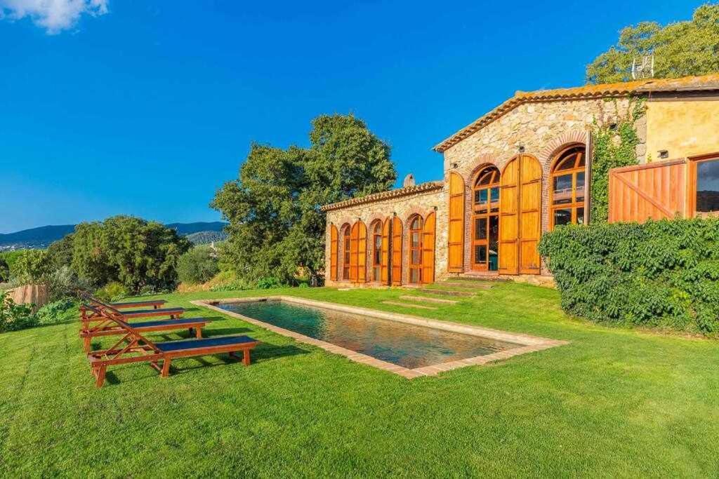 Mas Dels Arcs Con Piscina Muy Cerca De La Playa Villa Калондж Екстериор снимка